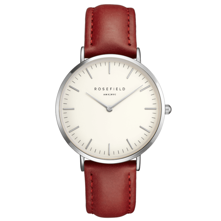The Bowery Silver White/Red