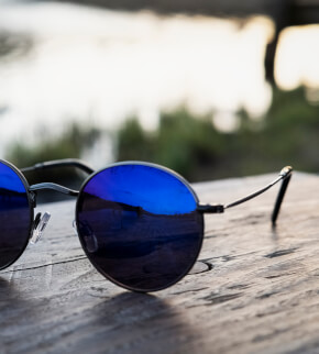 Sluneční brýle CHPO Tursiops Black Blue Mirror 16132AK