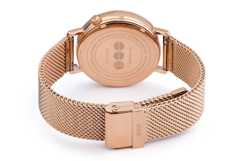 The Walther Rose Gold Mesh