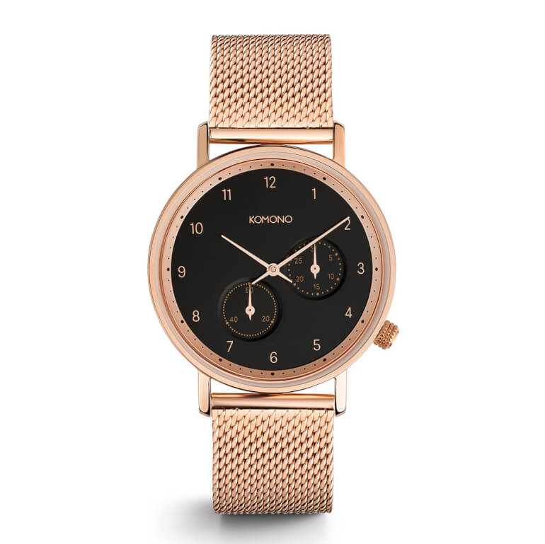 The Walther Rose Gold Mesh